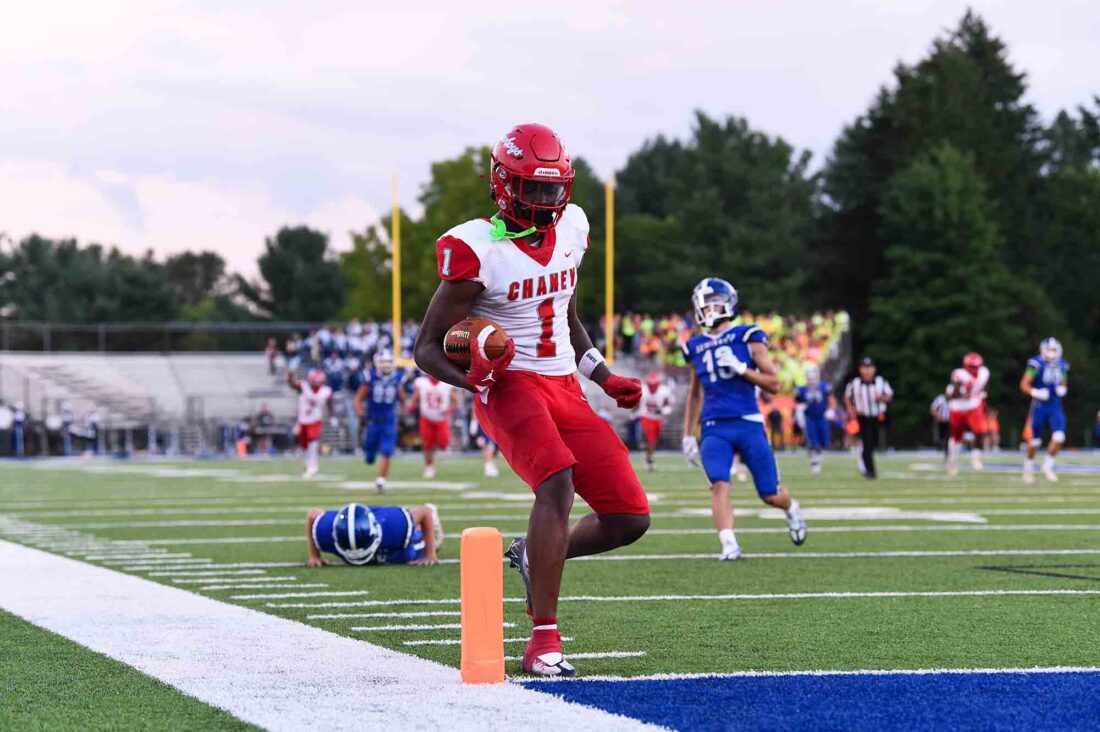 Chaney senior Jason Hewlett commits to the University of Michigan